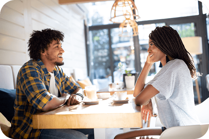 Happy couple enjoying time together